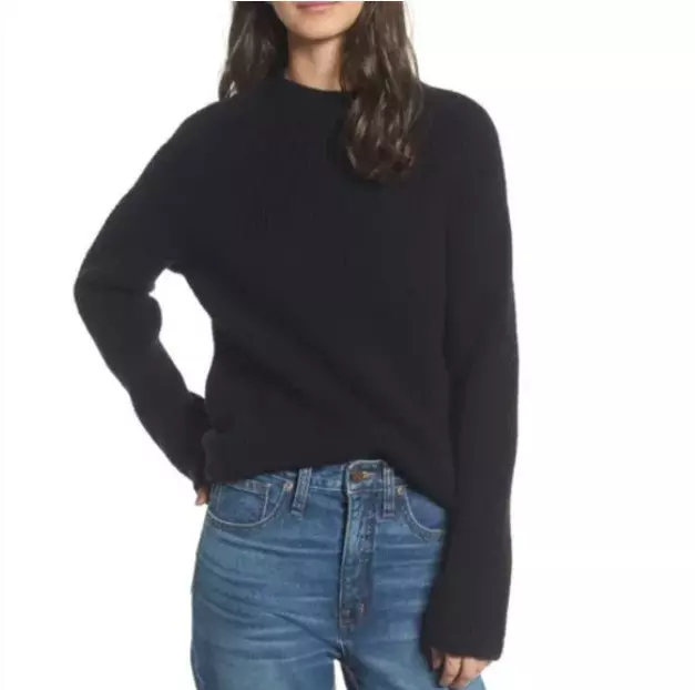 Madewell northfield mockneck best sale sweater