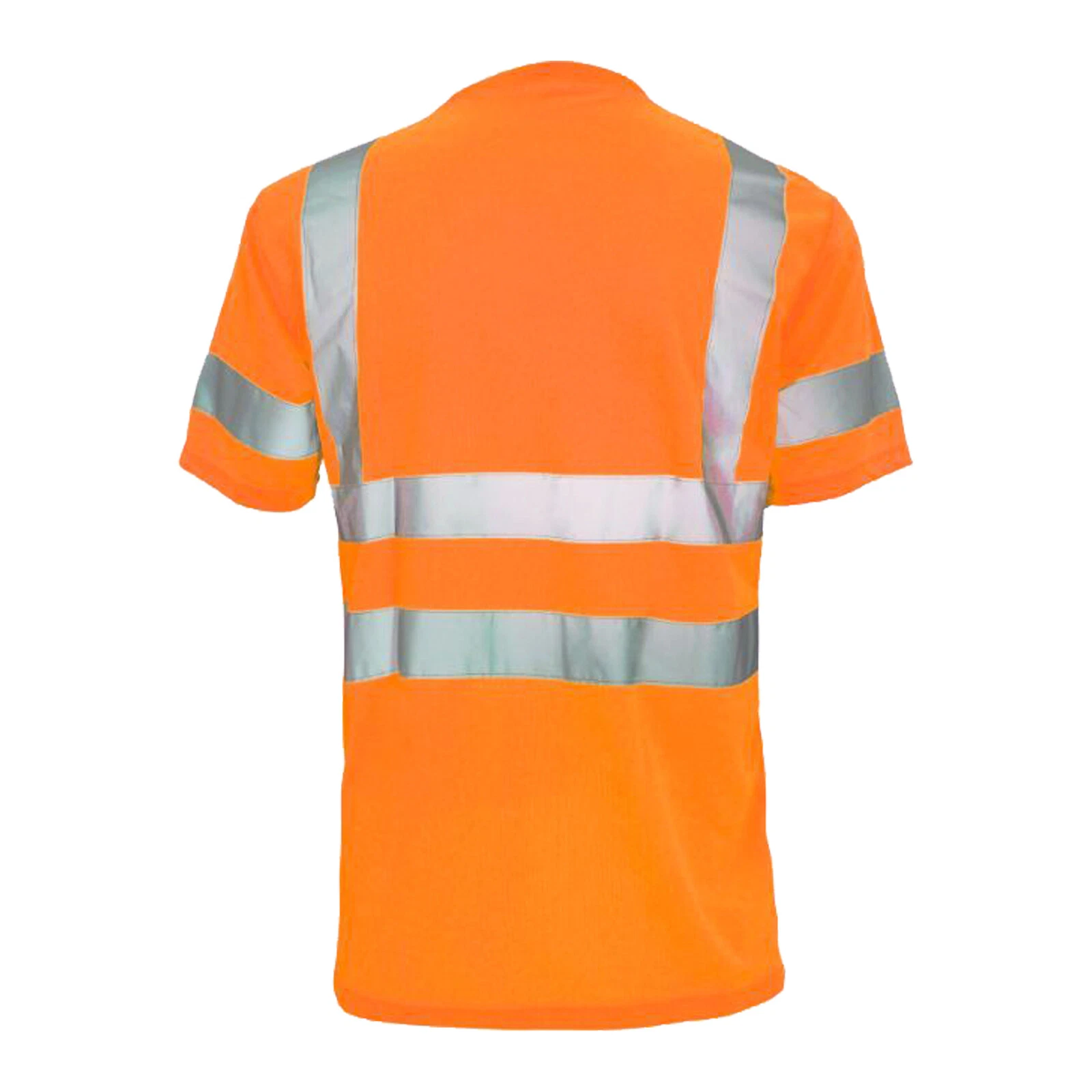 Hi Vis T Shirt ANSI Class 3 Reflective Safety Lime Short Long Sleeve Road Work image 5