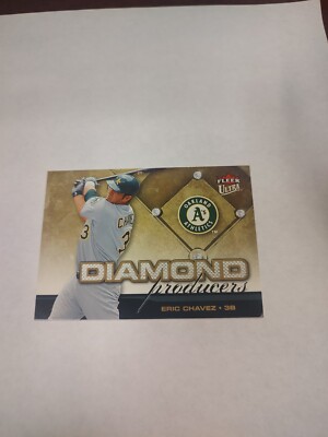 2006 Fleer Ultra Diamond Producer Eric Chavez #DP24 Oakland Athletics (PWE)