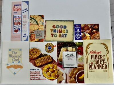 Advertising brochure for breads and grains: 1940-1980's Kellogg's, Gold Medal +