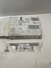 Richelieu BP30596195 Brushed Nickel Metal Contemporary Drawer Pull lot of 10.