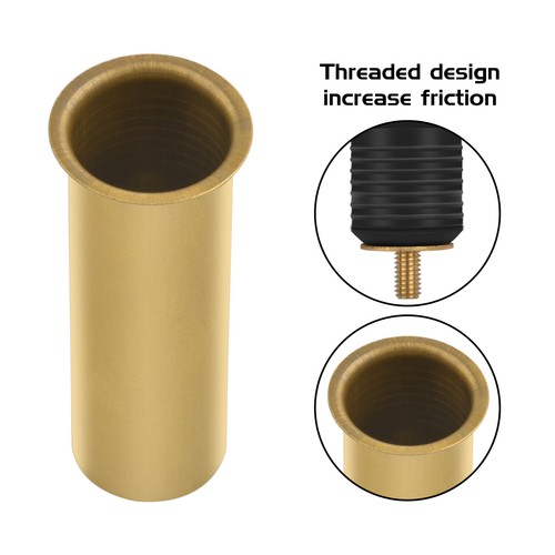 1 Set 3" Long Brass Drain Tube 1" Dia and THandle 1 Inches Drain Plug