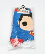 Bioworld DC Funko POP Heroes Superman Blue & Red Cozy Socks "One Size"