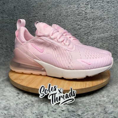 womens winter nike air max 270 flyknit sneaker cherry pink white