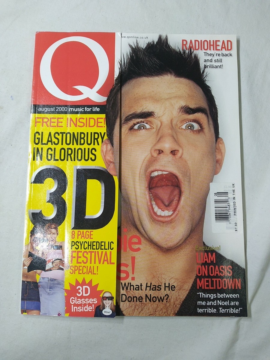 Q Music Magazine Issue #167 August 2000 Glastonbury