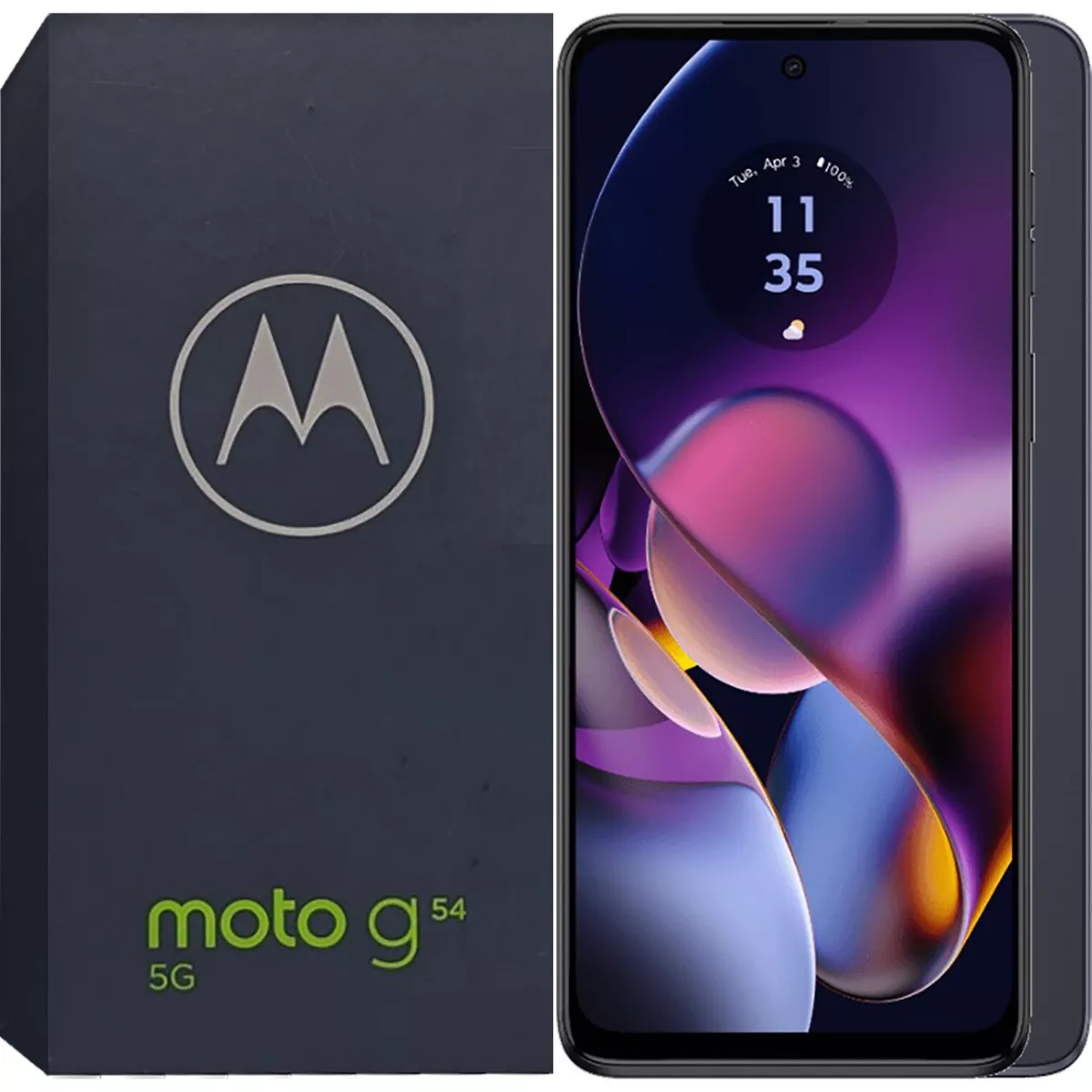 Motorola Moto G54 5G Midnight Blue 256GB + 8GB Dual-Sim Unlocked GSM NEW