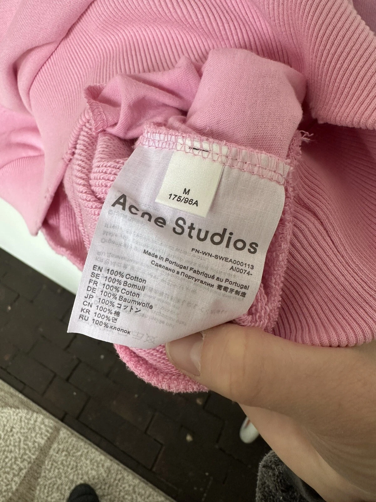 Felpa con cappuccio Acne Studios 1996