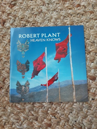 Robert Plant Heaven Knows UK 7" Vinyl Record Single 1988 A9373 45 VG+