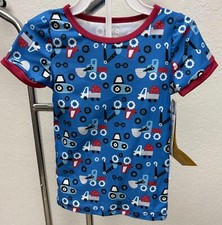 Max  Olivia Baby Boys Two Piece Snug Fit Pajama Set - Red