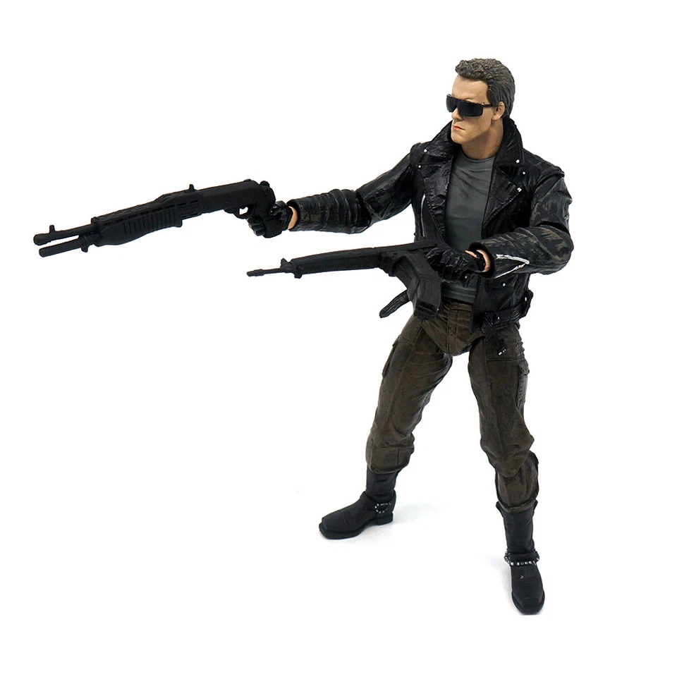 NECA Terminator Police Station Assault Model T-800 Action Figure Toy Set Boxed - image 3 of 4