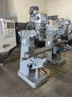 BRIDGEPORT I 1-1/2 HP 9" x 36" MILLING MACHINE w/REBUILT HEAD & CHROME WAYS