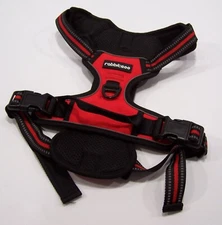 Dog Harness, No-Pull Pet Harness w/2 Leash Clips, Adjustable Soft Padded Vest LG