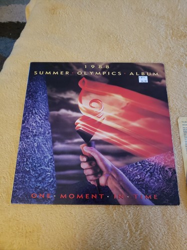 1988 Summer Olympics Album: One Moment In Time LP 1988 Arista – AL-8551 - Picture 2 of 7