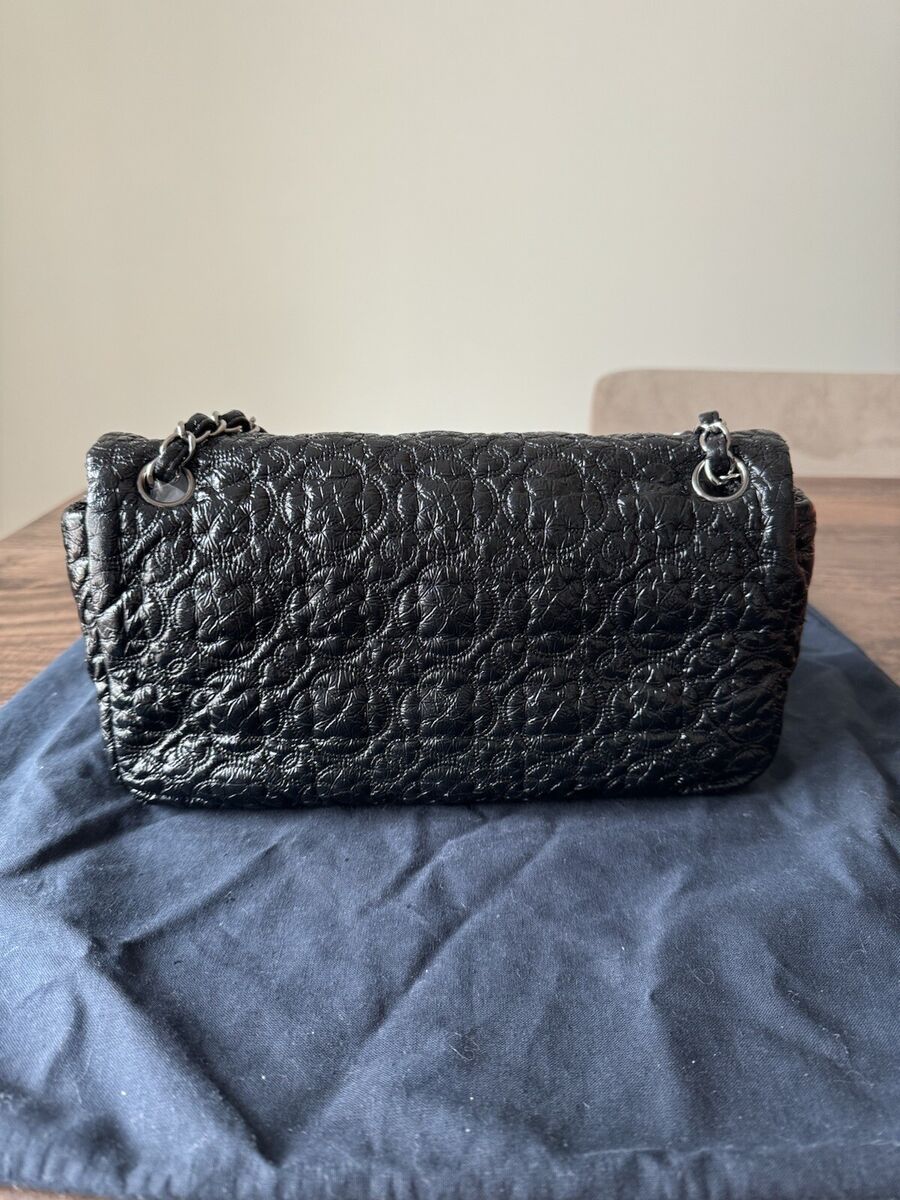 Chanel Rock In Moscow Flap Bag Black Silver Hardware Classic Chanel Rock In Moscow Flap Bag Black Silver Hardware Classic