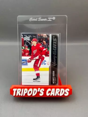 2021-22 Upper Deck Series 2 Young Guns #469 Moritz Seider Detroit Red Wings