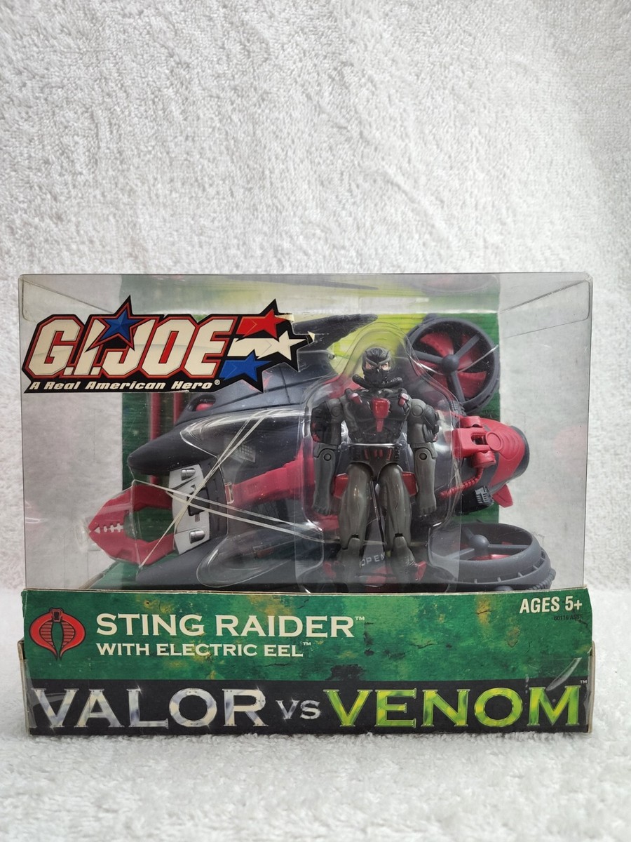 2004 G.I.JOE STING RAIDER WITH ELECTRIC EEL VALOR VS VENOM | eBay