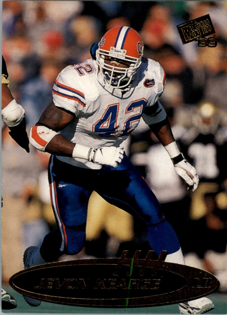 1999 Press Pass #9 Jevon Kearse Rookie Florida Gators Tennessee
