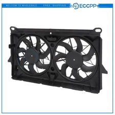 Radiator Condenser Cooling Fan Assembly For 2007 2008-2013 Chevrolet Avalanche