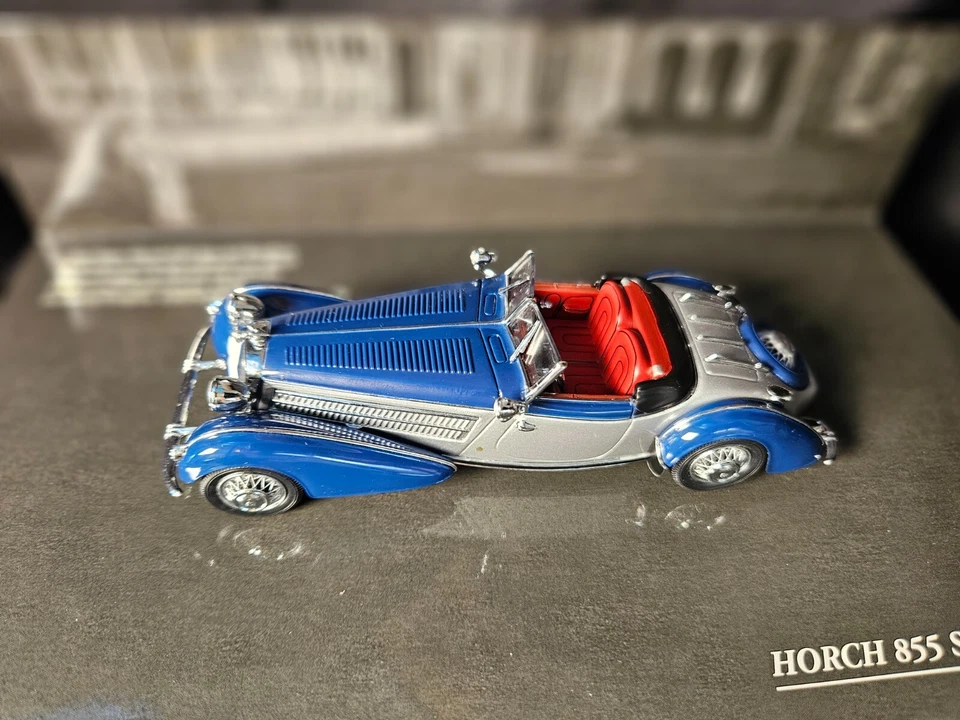 Paul's Model Art 1938 Horch 855 Special-Roadster escala 1:43 Inv. #4577 - Imagem 2 de 4