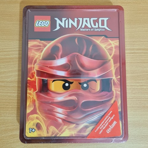Lego Ninjago Masters of Spinjitzu Geschenkdose - 3 Bücher & Minifigur Vermillion
