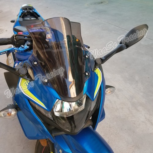 Double Bubble Windscreen Windshield For 2017-2019 SUZUKI GSX250R GSX 250 R 250R - Picture 5 of 38