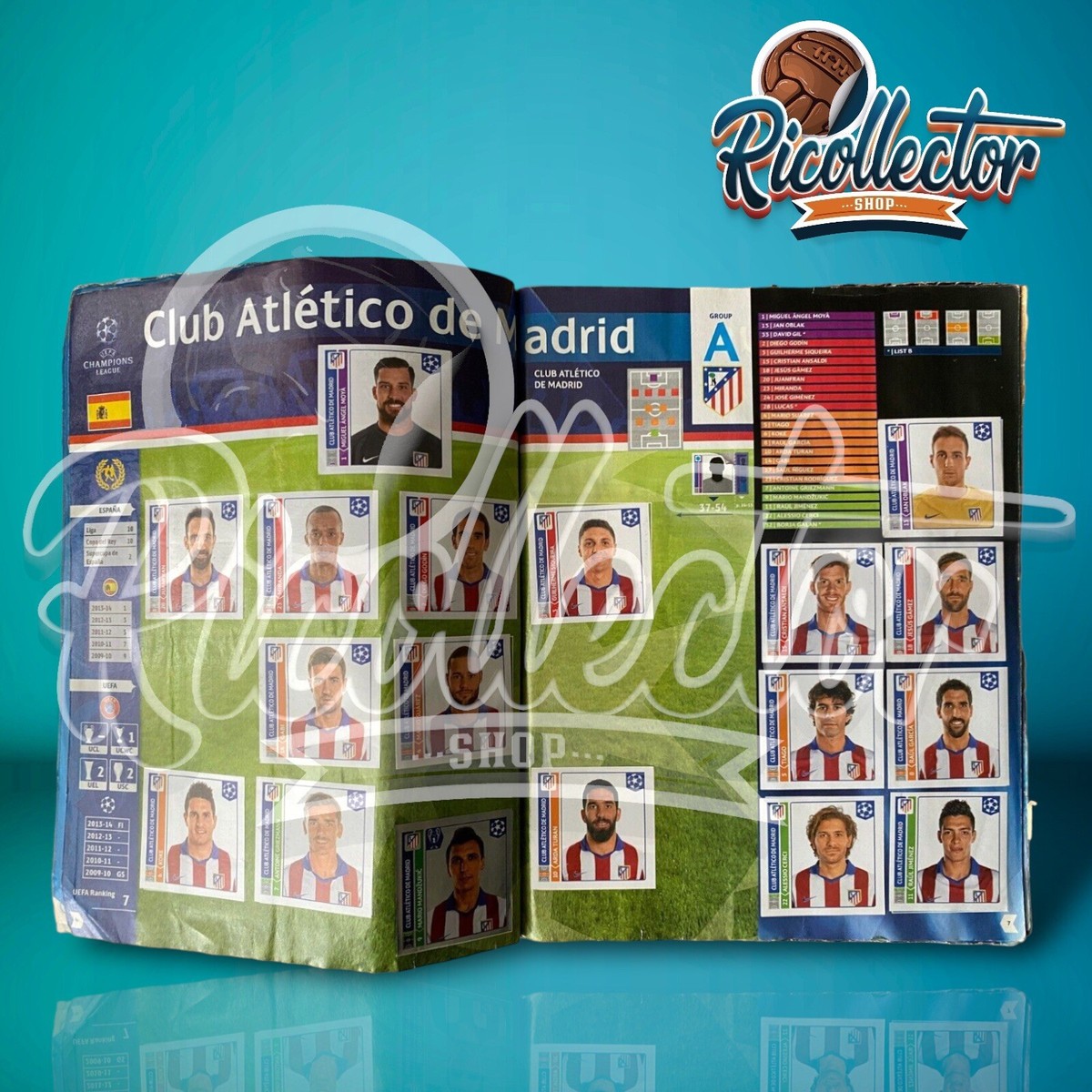 UEFA Champions League 2014/2015 - Panini Album COMPLETE | eBay