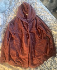 Lululemon 10 Sweatshirt Hoodie Snap Jacket Wine