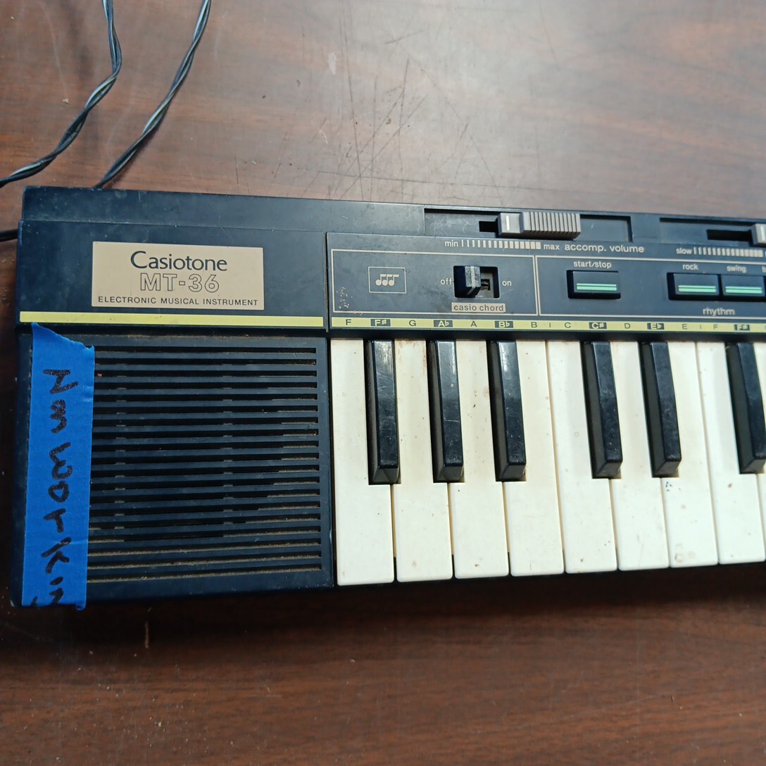 Vtg Casio Casiotone MT-36 Portable Electronic Keyboard