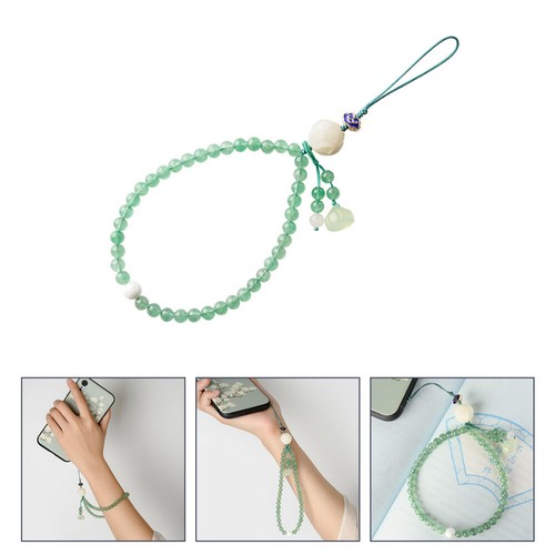 Strawberry Crystal Mobile Phone Hanging Chain Wrist Lanyard Hand - 第 1/12 張圖片