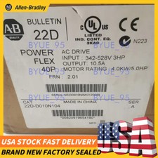 22D D010N104 Allen-Bradley 22D-D010N104 Powerflex 40P Catalog 22DD010N104 NEW AB