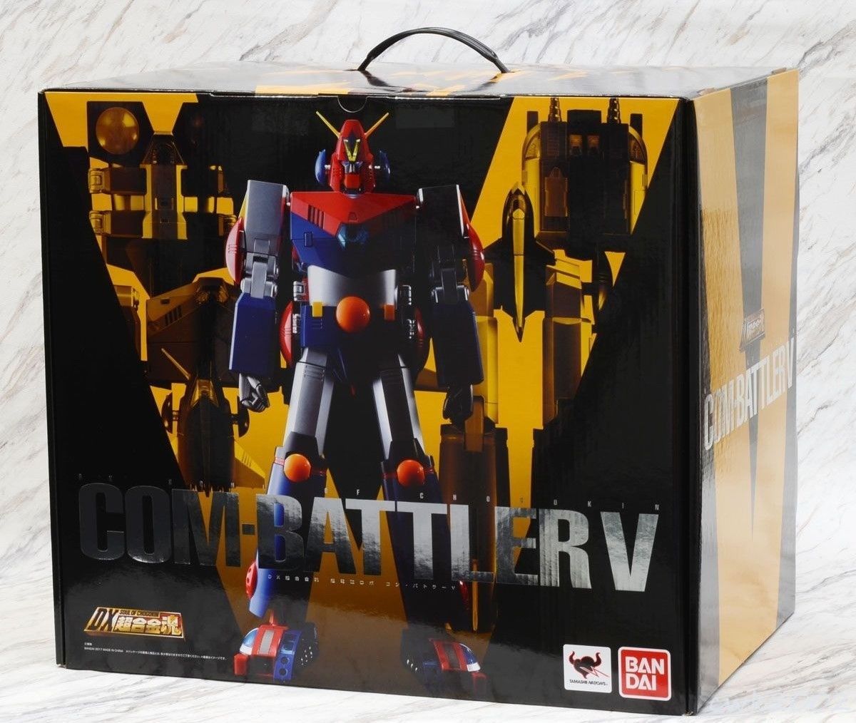 DX-03 Combattler V Soul Of Chogokin Die Cast Robot Bandai Tamashii
