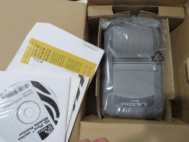 Brand New Zebra QL 320 Plus Mobile Thermal Printer Bluetooth Q3D-LUBA0000-00 - Image 2 of 4
