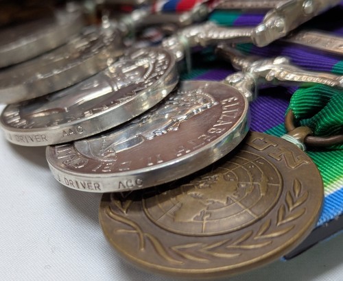 8/9 Parachute Battalion WW2 British Army Palestine Borneo medals John Driver - Picture 11 of 13