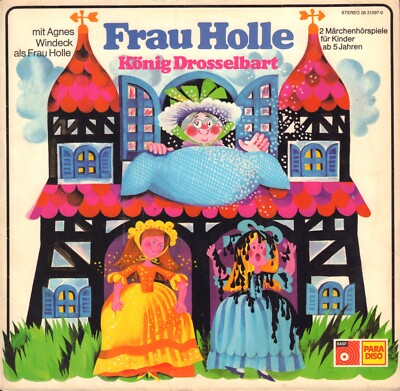 12'' LP GEBRÜDER GRIMM ''FRAU HOLLE'' & ''KÖNIG DROSSELBART'' [Paradiso 05 21597-0]