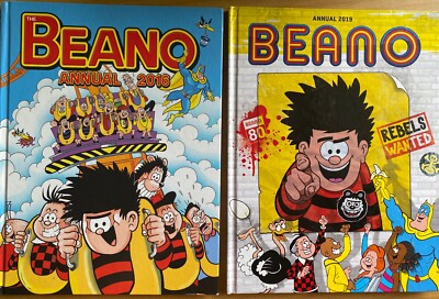 Beano Annuals from 2016 & 2019