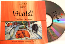 VIVALDI "THE FOUR SEASONS" (CD) Classical - VG Cond Ships Free