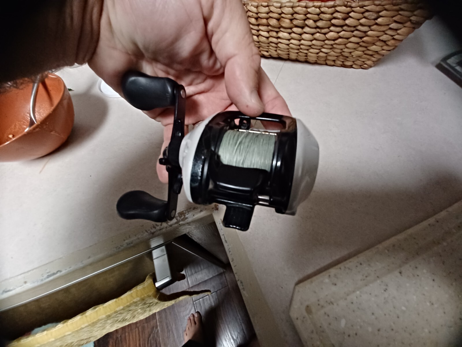 Shimano Chronarch 201E7 Left Hand Baitcast Reel