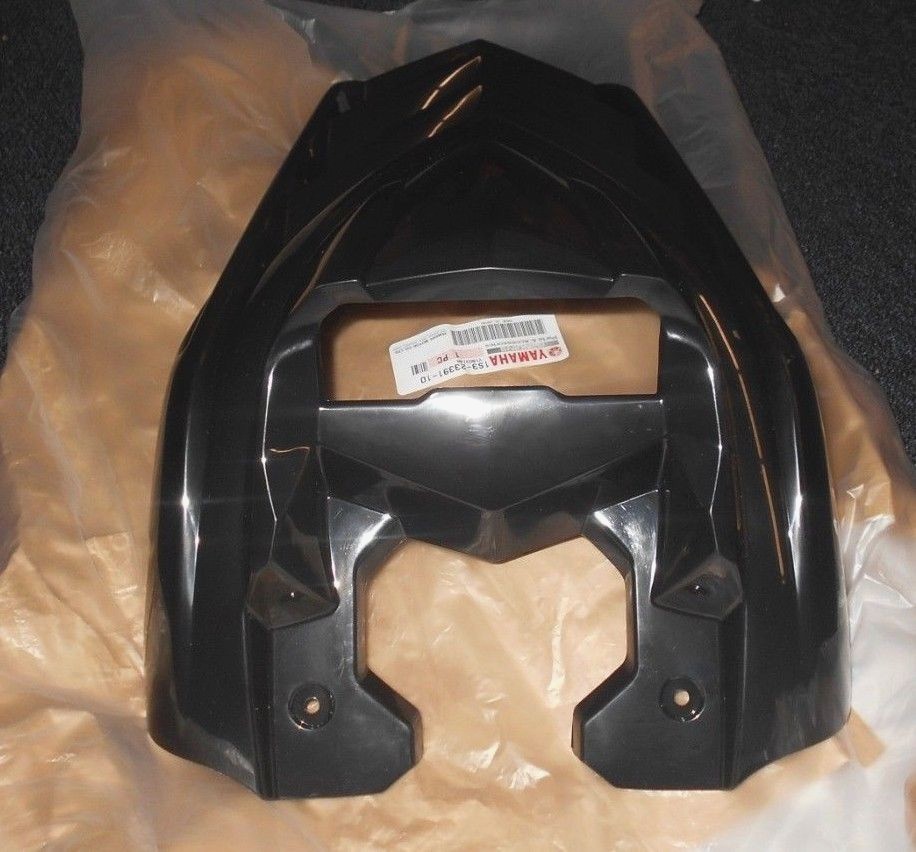 ୨୧ YAMAHA RAPTOR 700 BLACK FRONT FENDER HOOD, RADIATOR COVER 09-12