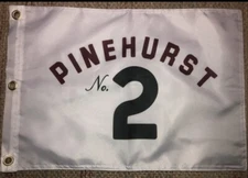 PINEHURST 1895 CLUB NUMBER NO 2 US OPEN PGA TOUR PIN FLAG W GROMMETS FREE SHIP