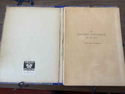 Anciens Chateaux de France 4th Series 1922 Oversize Folio Illustrated - Picture 3 of 6