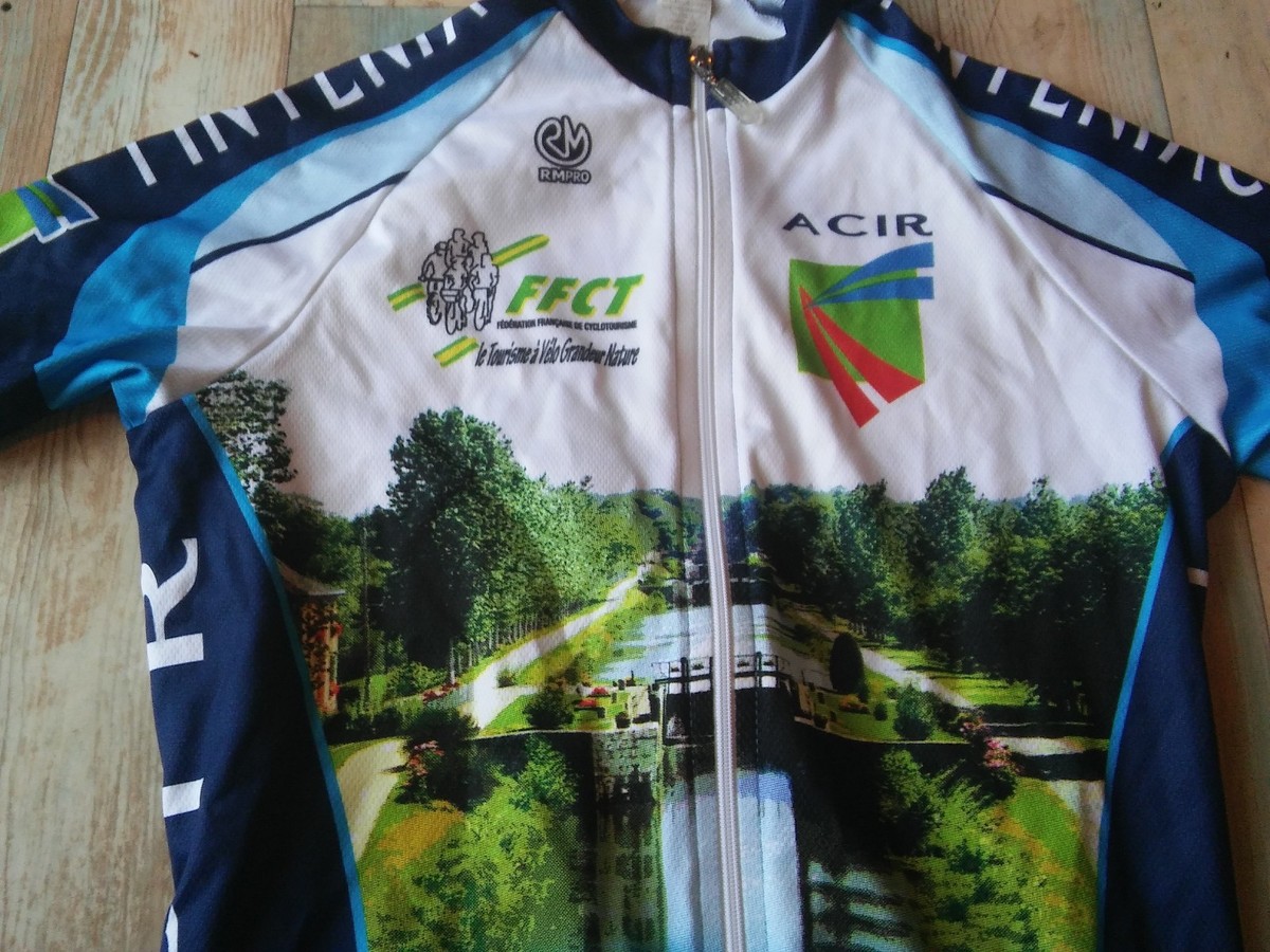 MAILLOT CYCLISTE VELO BIEMME BH SR SUNTOUR TAILLE S/2 TBE