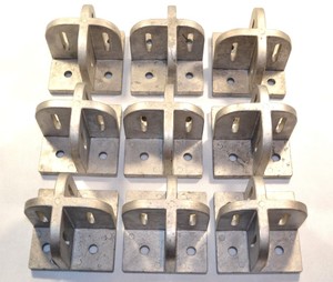 Bosch Rexroth Aluprofil Foot Plate Baseplate Footplate 120x120x110