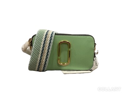 NWT Marc Jacobs Snapshot DTM Leather Camera Bag mint multi | eBay