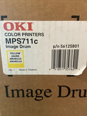 Oki 56125801 Yellow Imaging Drum For MPS711C Genuine New OEM