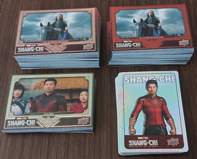 2023 Upper Deck Shang-Chi & the Legend of the Ten Rings 150 card set 50 Red Par