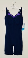 NWT Aqua Sphere Women's Navy Blue Chance Tank Speedsuit Swimsuit sz 10