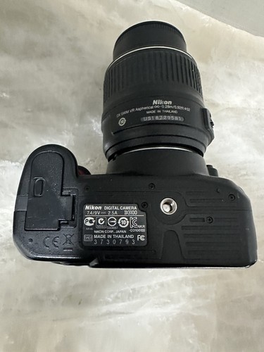 Nikon D3100 DSLR camera with Nikon DX 18-55mm lens Not Tested For Parts. - Picture 8 of 21