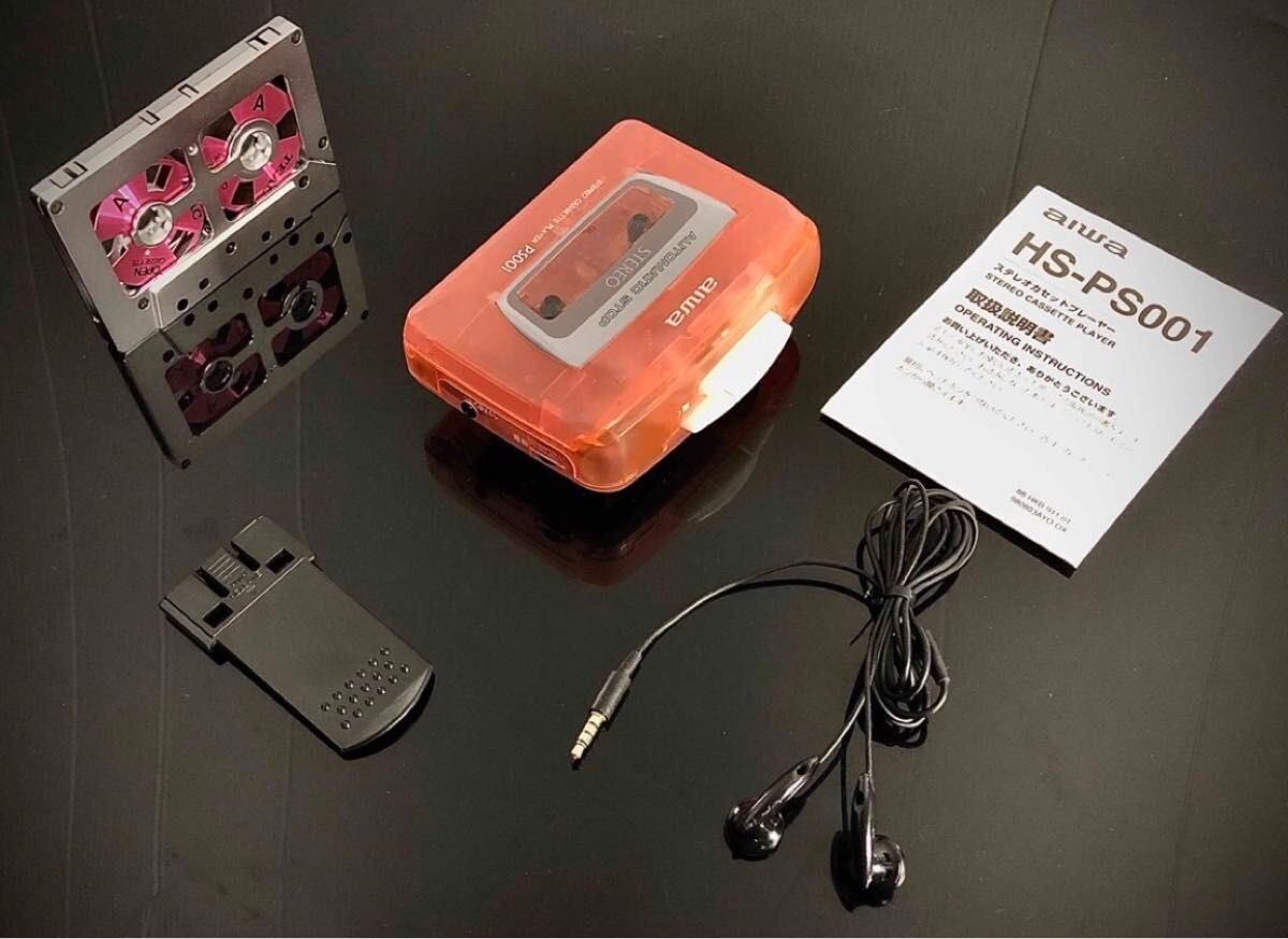 AIWA HS-PS001 Walkman portable cassette Operation confirmed