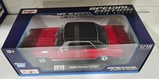 Maisto 1965 Pontiac GTO Special Edition Diecast Boxed 1:18 Model Car RED + Black