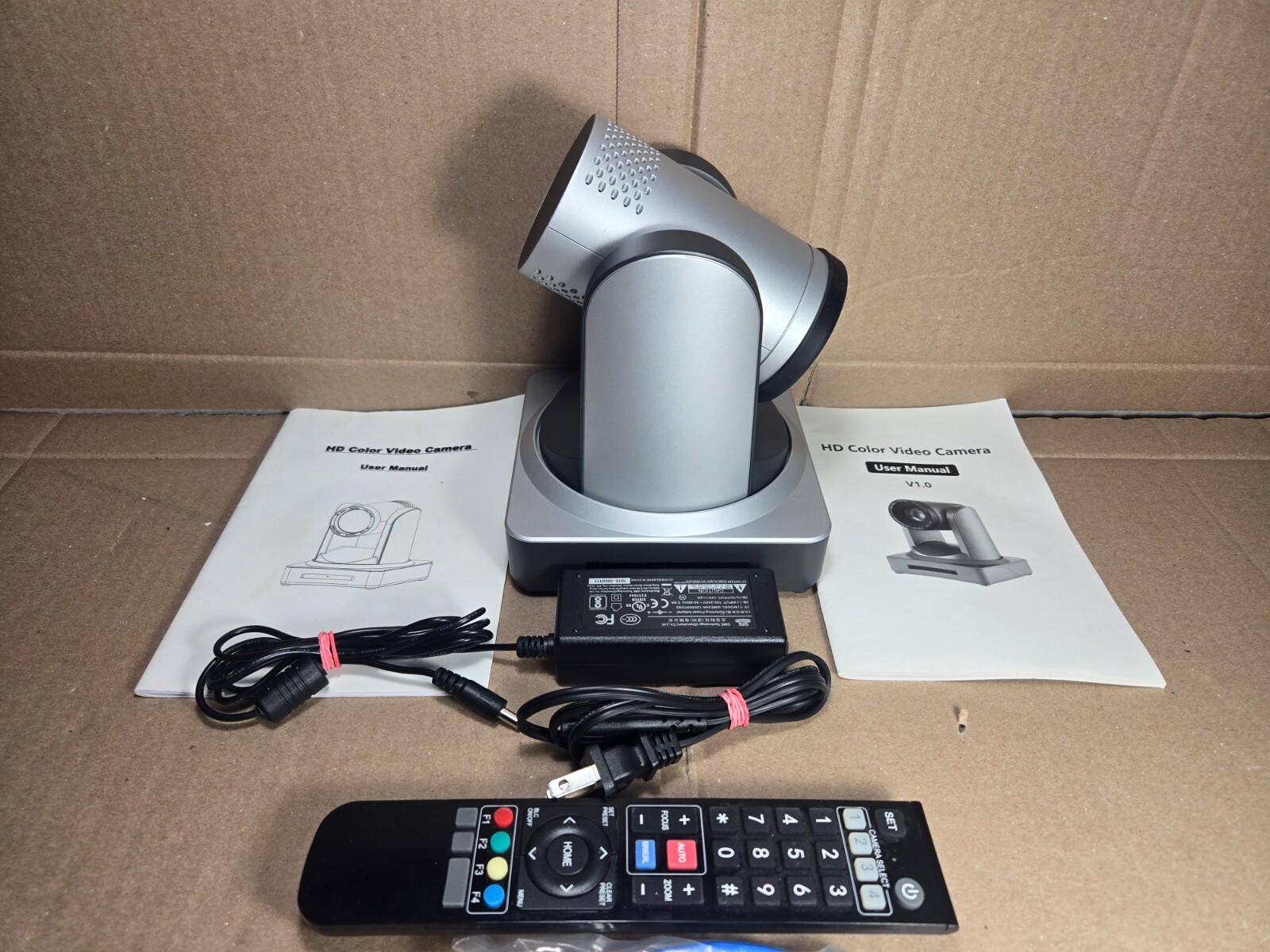 Bundle/ Lot Jimcom PTZ Live Streaming/ Conference Camera Full HD USB W/ Remote